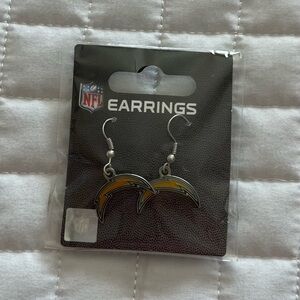 Chargers NFL Logo Earrings NWT